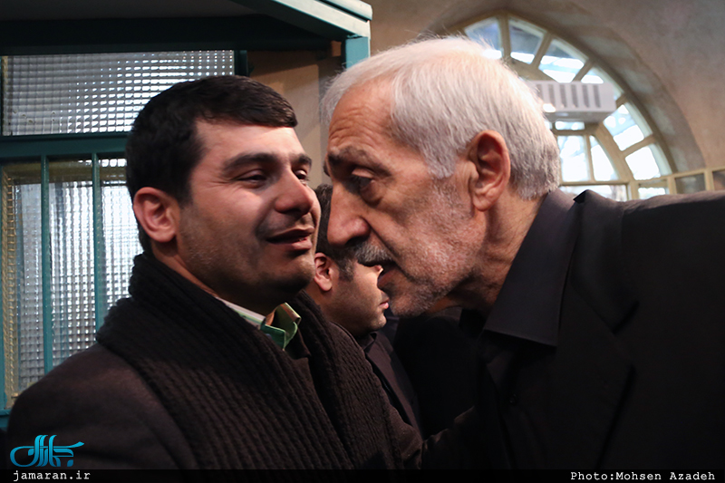  مراسم وداع با پیکر آیت الله هاشمی رفسنجانی(ره) در حسینیه جماران