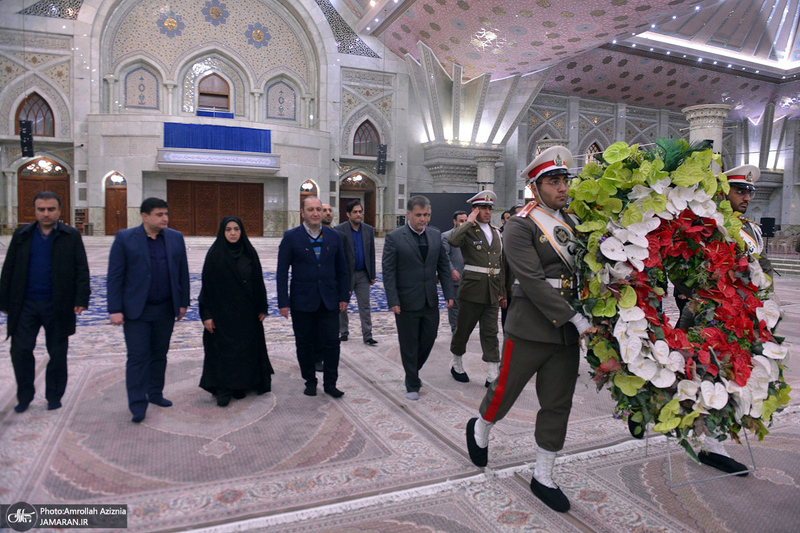 تجدید میثاق مدیران معاونت فنی سازمان صدا و سیما‎ با آرمان های حضرت امام خمینی (س)