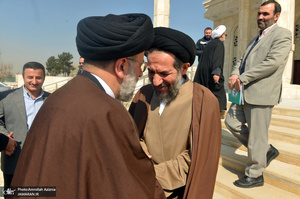 تجدید میثاق روحانیون و طلاب حوزه علمیه تهران با آرمان های حضرت امام(س)