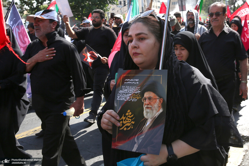 مراسم تشییع پیکر مطهر رهبر شهید انقلاب در تهران -5