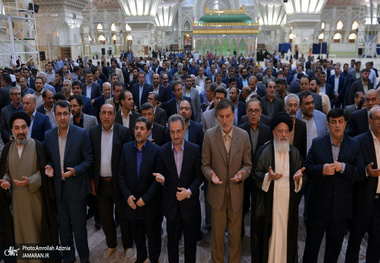 تجدید میثاق استاندار و کارکنان استانداری تهران با آرمان های حضرت امام(س)