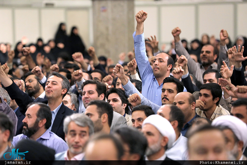 دیدار جمعی از استادان، نخبگان و پژوهشگران دانشگاه‌ها با رهبر معظم انقلاب