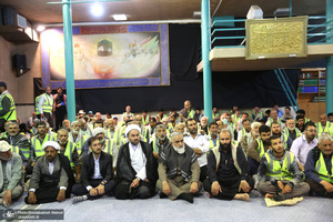 تجدید میثاق کاروان پیاده روی استان گیلان با آرمان های امام راحل