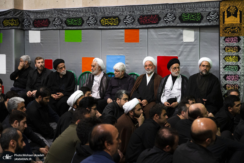 مراسم احیای شب بیست و یکم ماه در محضر استاد امجد