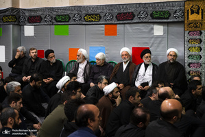 مراسم احیای شب بیست و یکم ماه در محضر استاد امجد