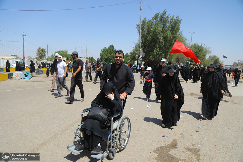 بارگاه ملکوتی امیرالمومنین (ع) چهار روز مانده به اربعین