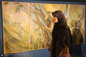 مراسم یادبود هنرمند فقید شهیده منصوره عالیخانی