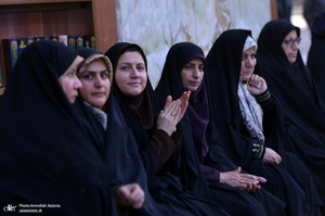 مراسم جشن میلاد حضرت زهرا(س) و ولادت امام خمینی(ره) در حرم مطهر بنیانگذار جمهوری اسلامی