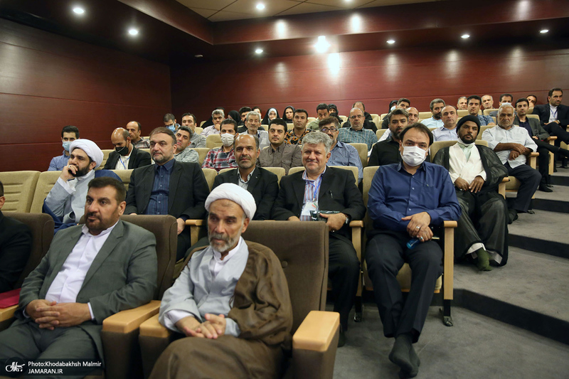 دیدار رئیس و کارکنان موسسه‎ تنظیم و نشر آثار امام خمینی با سید حسن خمینی