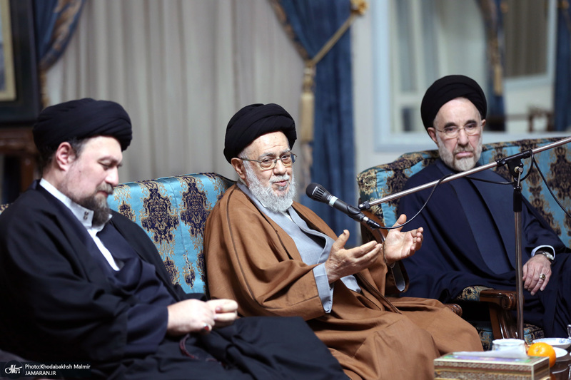 دیدار مجمع روحانیون مبارز و مجمع محققین حوزه علمیه قم با سید حسن خمینی
