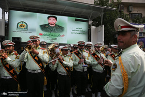 مراسم تشییع شهدای جنگ تحمیلی رژیم صهیونیستی در تهران-1