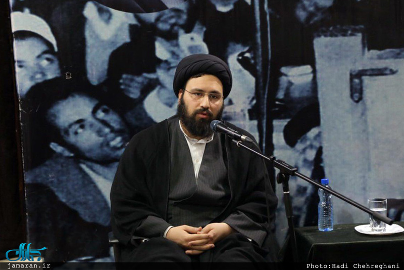 دیدار اعضای انجمن اسلامی دانشجویان دانشگاه فردوسی مشهد با سید علی خمینی