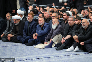 آخرین شب مراسم عزاداری حضرت اباعبدالله الحسین (ع) در حسینیه امام خمینی