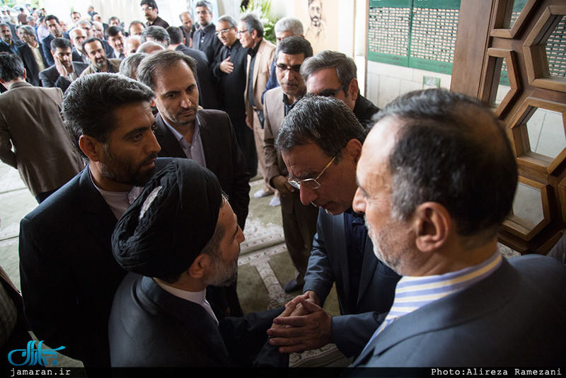 مراسم بزرگداشت پدر دکتر فرجی دانا در دانشگاه تهران 