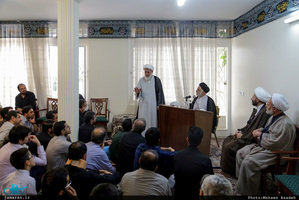 عزاداری شهادت حضرت امام صادق(ع) در محضر استاد امجد