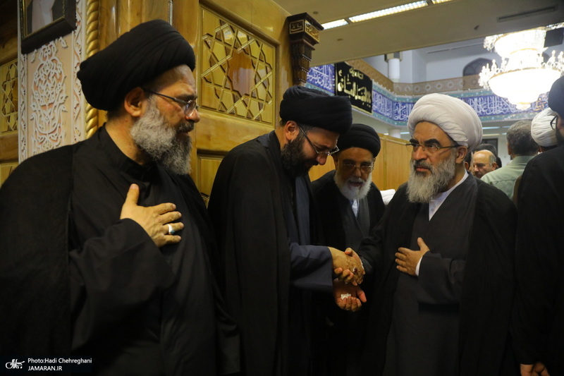 مراسم تشییع و ترحیم مرحومه سیده زهرا هاشمی شاهرودی‎