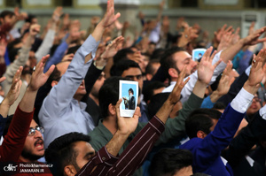 دیدار جمعی از دانشجویان و نمایندگان تشکلهای دانشجویی با رهبر معظم انقلاب اسلامی