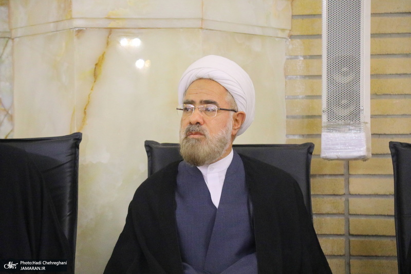 مراسم اولین سالگرد علامه حسن زاده آملی (ره) در حرم حضرت معصومه (س)‎‎