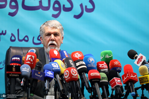نشست خبری وزیر فرهنگ و ارشاد اسلامی/ سید عباس صالحی/ عباس صالحی