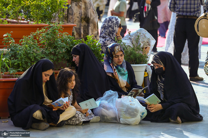 مراسم دعای عرفه در حرم مطهر امامزاده صالح (ع) تجریش