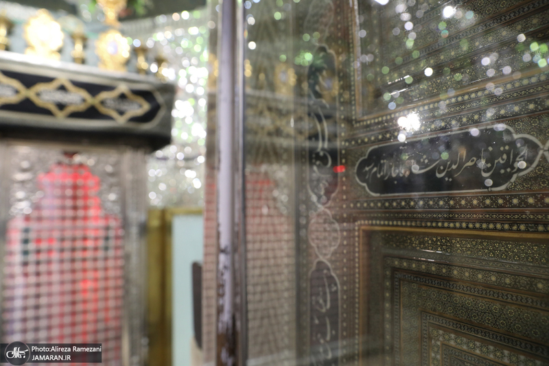 غباروبی ضریح مطهر حضرت عبدالعظیم حسنی (ع) و امام زاده حمزه (ع)