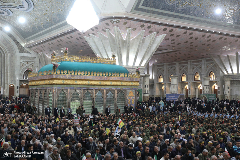 مراسم نماز جمعه در حرم امام خمینی (ره)