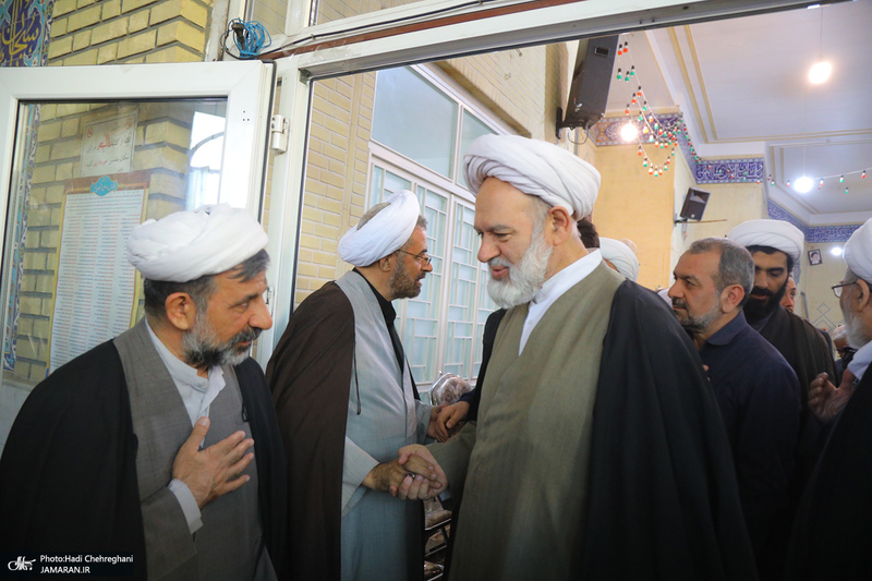 مراسم ختم مادر حجت الاسلام و المسلمین رسول جعفریان