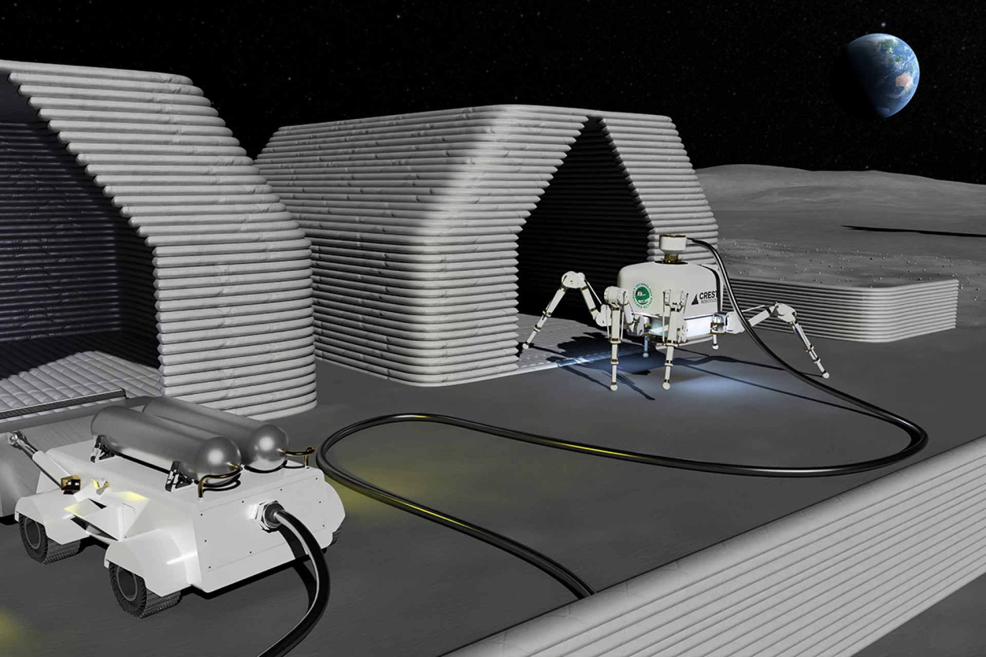 این ربات روزی یک خانه می‌سازد