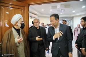 مراسم چهلمین روز درگذشت همسر آیت الله العظمی جوادی آملی‎‎