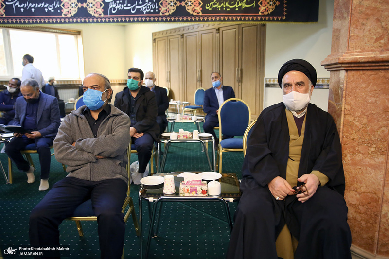 مراسم بزرگداشت حاج محمد کمساری در حسینیه شماره 2 جماران