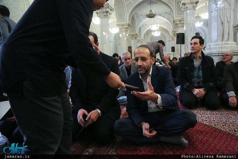 مراسم ختم آیت الله حائری شیرازی(ره) در مدرسه عالی شهید مطهری 