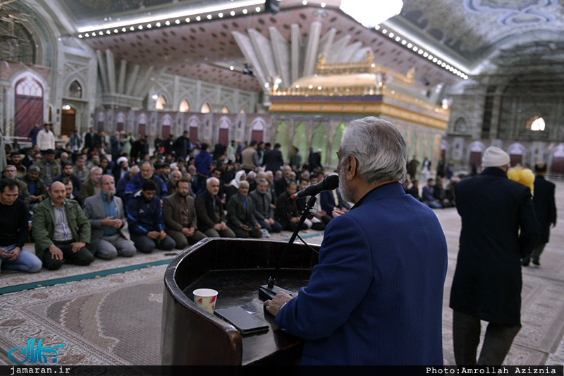 مراسم عزاداری شهادت امام حسن عسکری در حرم امام خمینی(س) 