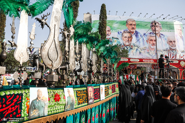 مراسم اربعین شهدای اقتدار ایران اسلامی فردا برگزار می شود