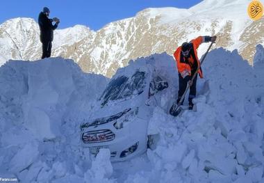 برف سه متری در ترکیه نزدیک مرز ایران! + عکس ها