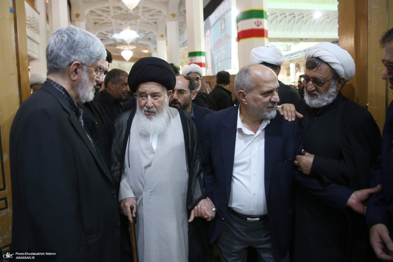 مراسم چهلم شهیدان لاریجانی در حرم مطهر حضرت معصومه (س) -2