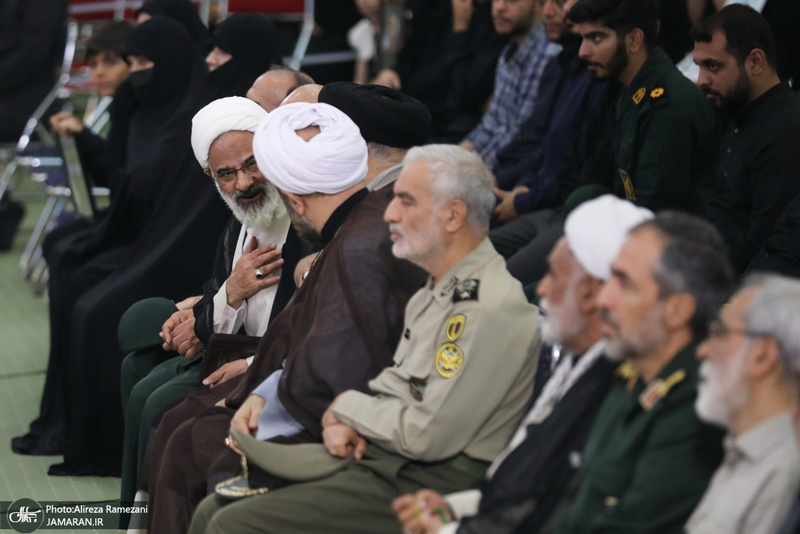 مراسم چهلمين روز شهادت شهداى اقتدار ايران