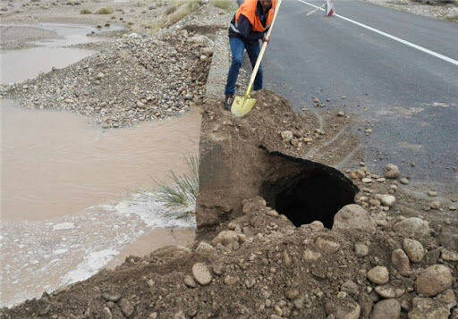 خسارت بارندگی به زیرساخت‌های ارتباطی سپیدان ۹ میلیارد ریال برآورد شد