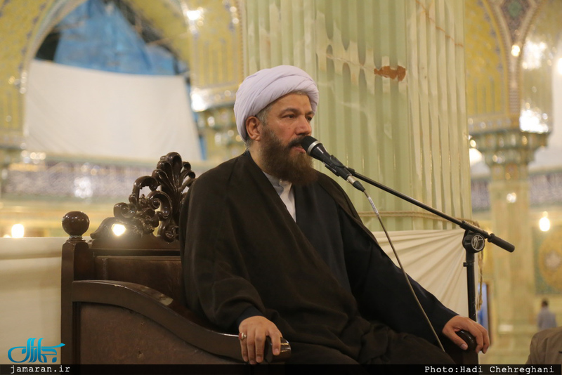 مراسم هفتمین روز درگذشت دختر آیت الله العظمی خویی(ره)