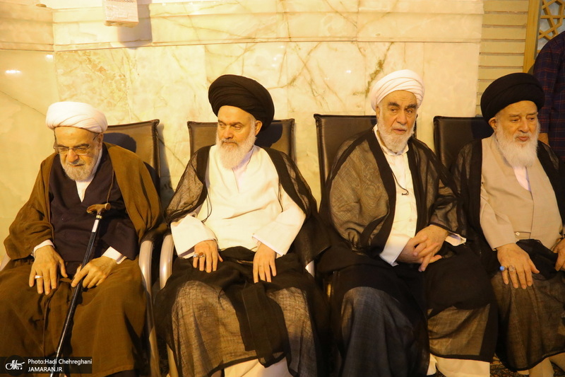 مراسم سالروز رحلت امام خمینی (س) از سوی مقام معظم رهبری در حرم حضرت معصومه(س)