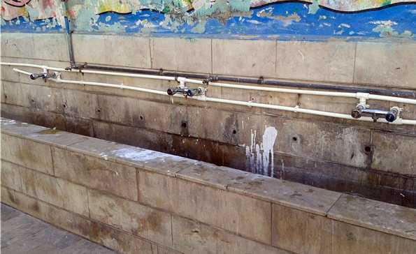 وصل شدن آب چهار مدرسه بندرماهشهر