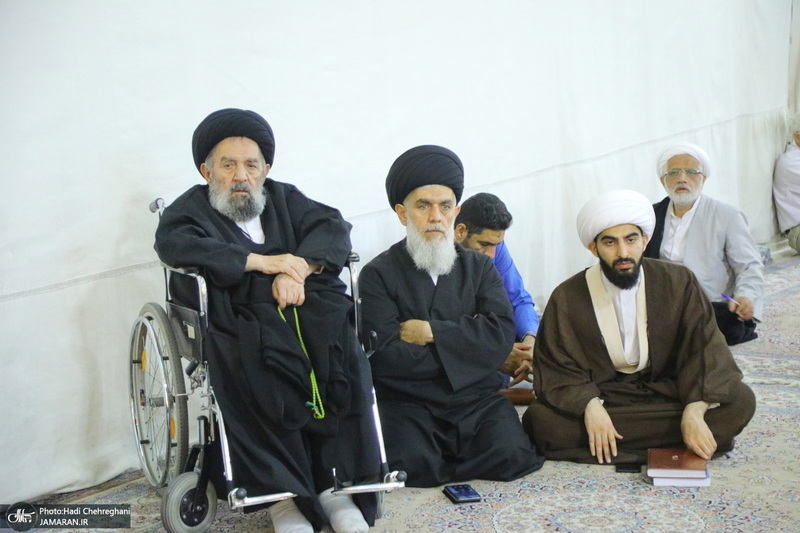 مراسم سالروز رحلت امام خمینی (س) از سوی مقام معظم رهبری در حرم حضرت معصومه(س)