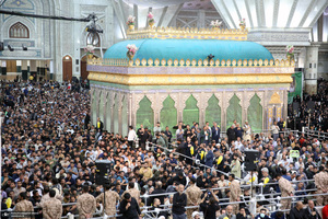 حضور شخصیت‌های سیاسی و مسئولان کشوری و لشکری در مراسم سالگرد ارتحال حضرت امام خمینی (س) -2