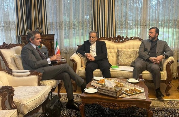 گروسی پس از دیدار با عراقچی در ژنو چه گفت؟ + عکس