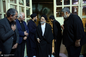 مراسم بزرگداشت آیت الله رحمت (ره) در حسینیه جماران - 2