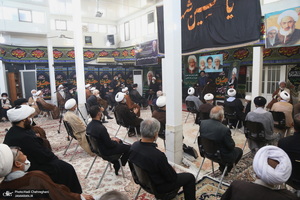مراسم شهادت امام حسن مجتبی(ع) در بیت آیت الله العظمی فاضل لنکرانی(ره)