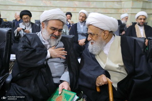 مراسم چهارمین سالگرد آیت الله العظمی صافی گلپایگانی‎ (ره)