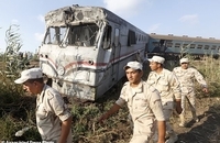 سانحه مرگبار قطار مصر