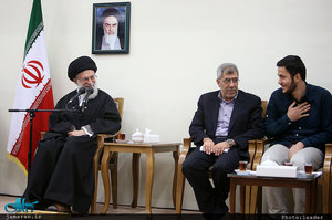 دیدار دانشجویان بسیجی مدال‌آور دانشگاه شریف با رهبر معظم انقلاب 