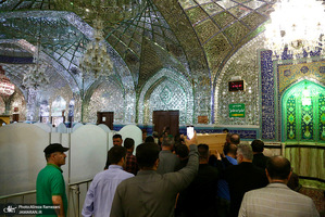 مراسم تشییع برادر آیت الله هاشمی رفسنجانی