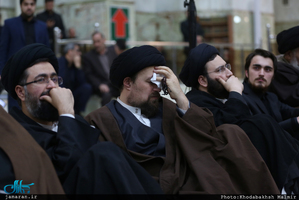 مراسم عزاداری شب شهادت حضرت زهرا(س) در حرم امام خمینی (س)
